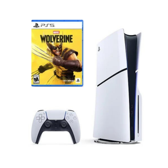 Sony Playstation 5 Slim Disc Edition + Marvel's Wolverine PS5 NAUDOTAS 