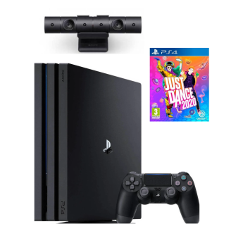Sony Playstation 4 PRO 1TB + Kamera + Just Dance 2020  NAUDOTAS