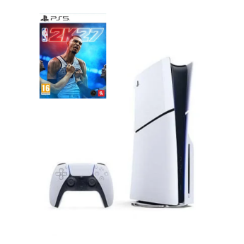 Sony Playstation 5 Slim Disc Edition + NBA 2K27 NAUDOTAS 