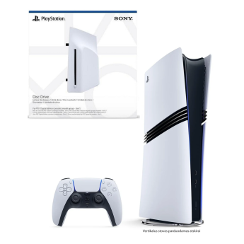 Sony Playstation 5 PRO 2TB + Disc Drive ATSIĖMIMAS VIETOJE 