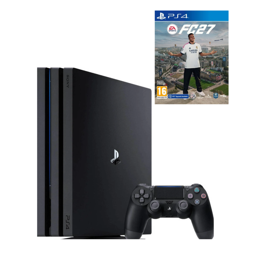 Sony Playstation 4 PRO 1TB + FC 27 NAUDOTAS