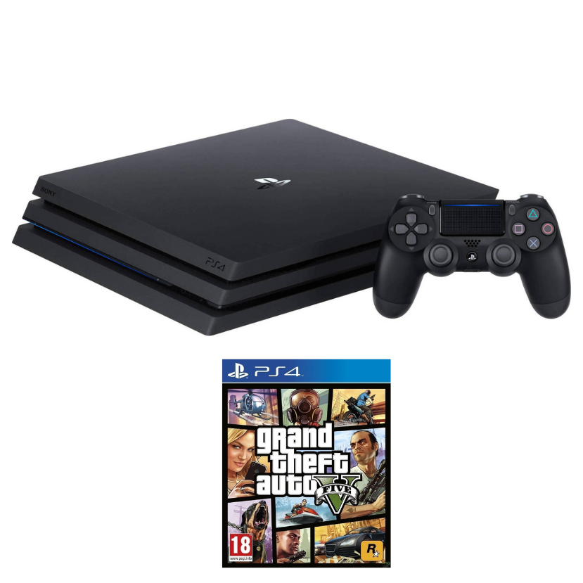 Sony Playstation 4 PRO 1TB + GTA V