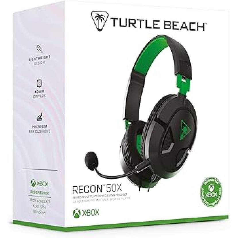 Turtle Beach Recon 50X Wired Gaming Headset 