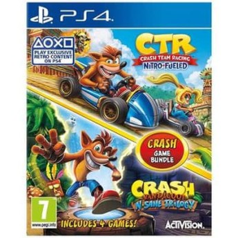 Crash Team Racing + Crash Bandicoot N Sane Trilogy PS4 Crash Team Racing + Crash Bandicoot N Sane Trilogy PS4