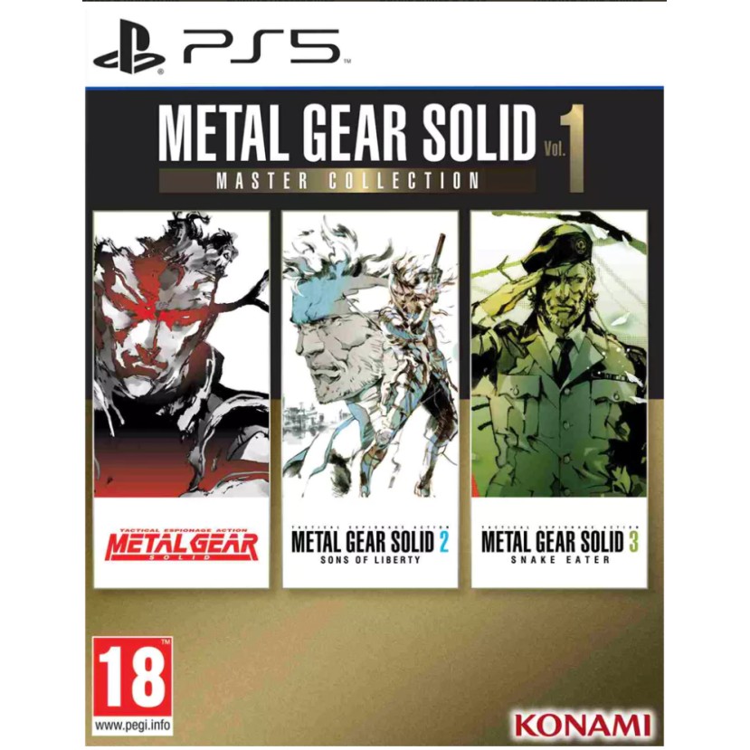 Metal Gear Solid Vol 1 Master Collection