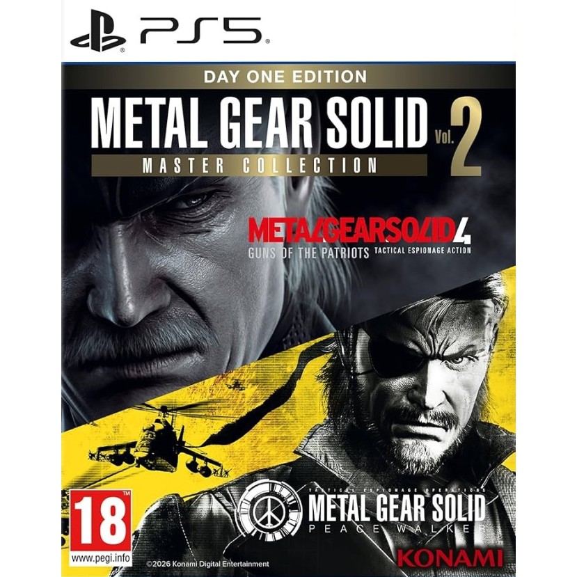 Metal Gear Solid: Master Collection Volume 2 - Day One Edition Ps5