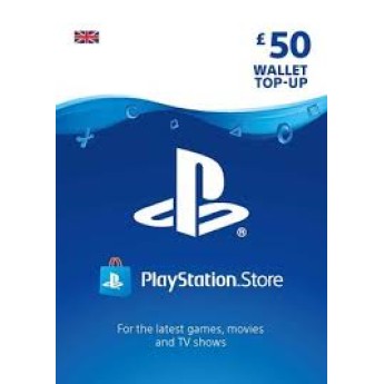 Playstation Network Card 50GBP UK UNITED KINGDOM