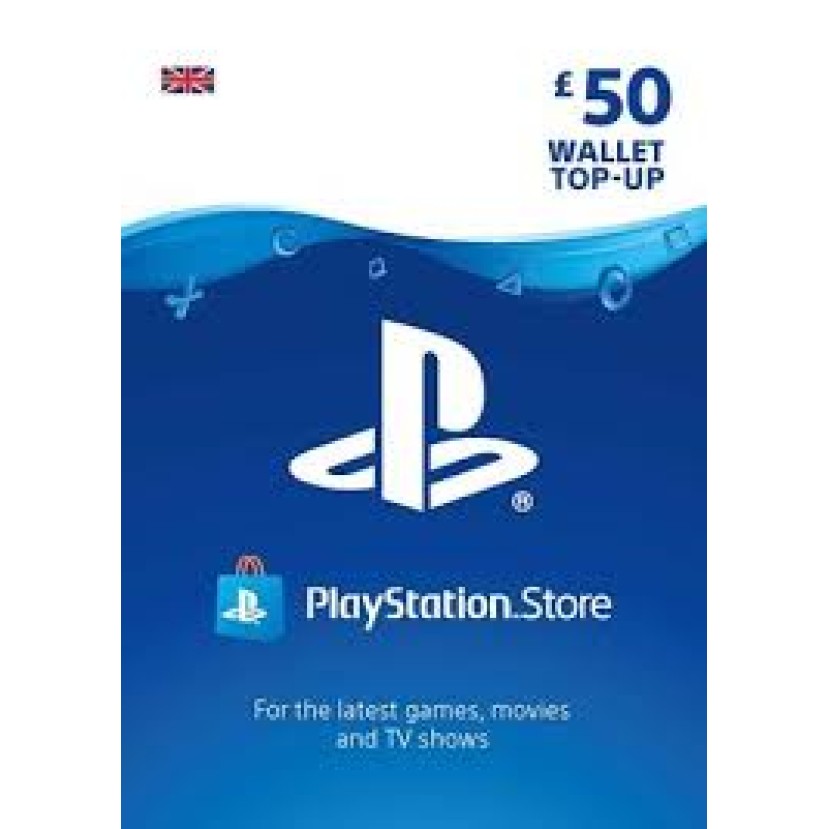 Playstation Network Card 50GBP UK UNITED KINGDOM